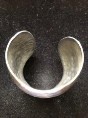 STERLING SILVER SUZANNE ST. CLAIR CUFF BRACELET