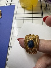 Vintage 90’s Avon Post Back Earrings Lot Of 3 Gold Tone
