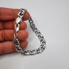 Vintage Handmade 925 Sterling Silver Bracelet – Signed Elegant Jewelry 21.33g”