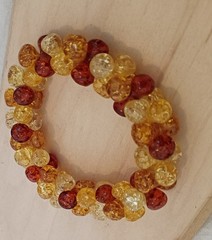 Vintage Fasated Bead Bracelet