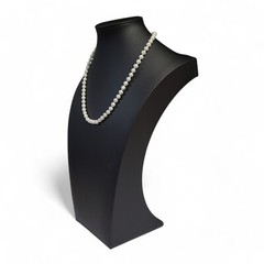 VTG Classic Faux White Pearls Delicate Elegant Everyday Statement Necklace 18″