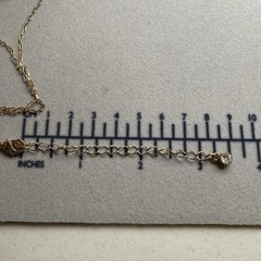 Vintage Gold Tone Glass Charm Rhinestone Halo Pendant Necklace Adjustable Chain