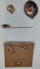 Costume Jewelry Large Assorted Colorful Lot Necklaces Bracelets Watches & More