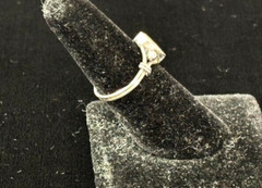VTG STERLING SILVER 925 Marquise Bezel Set Lemon Quartz Ring Size 6.25 – 2.0G