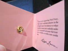 Ralph Lauren Pink w/gold accents horse pin Collector’s Brand new no box