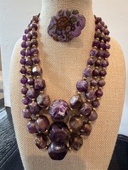 Vintage Costume Jewelry Necklace Lot 12 Pieces, Mixed Items