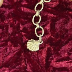 Vintage Faux Pearl Bauble Necklace Pearlescent Champagne Luster Adjustable 17”