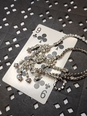 15.5 Inch Rhinestone Necklace