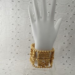 Book Juliana D&E for KJL Cast Urn Parure Bib Necklace Bracelet Egyptian Set
