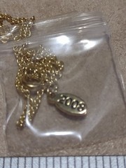 Monet 2008 Keepsake Jewel Box w/Star Ball Charm Pendent Necklace Gold -Tone Red