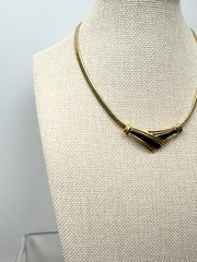 Marvella vintage Necklace. 16in. Sliding Pendant. E4
