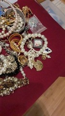 Jewelry Large lot Many Lbs of wearable Costume/Vintage fashion accessories