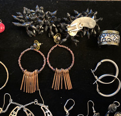 Vintage 21 PC. Earring Job LOT! 7-Clip-ons, 13-Pierced, 1-Pendant!