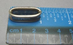Vintage Tiffany & Co 925 Silver 1837 Scarf Ring Slide