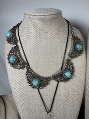 Vintage & Modern Estate 22 Pc Turquoise Inspired Jewelry Lot-All Wearable