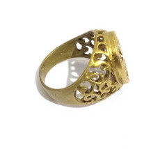 Vintage Ancient Bronze Antique Ring Rare Style Roman Old bronze Ring Extremely