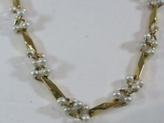 Simulated Pearls Jewelry Lot Mix Match W/ Seed 1 Signed Monet Vintage D1809