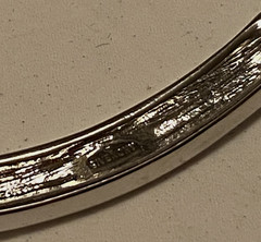 Givenchy Silver Plated Metal Necklace Chain Vintage 1980s Signed Collar