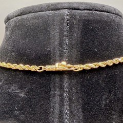 Vtg 80s Trafari Gold Pendant Statement Necklace 18″