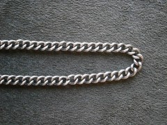 Close Curb Small Link Vintage Sterling Silver Bracelet 7.25″ ~ 8.9g