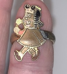 Vintage Little Lulu Child’s Ring Adjustable Repaired See Photos Comic