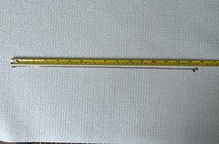 Vintage Gold-toned Necklace Flat Diamond Cut Herringbone Chain Signed 15.5 In
