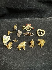 12-PINS- 2-Sarah COVENTRY-4 AVON -6 UNMARKED-PRE-OWNED-BEAUTIFUL