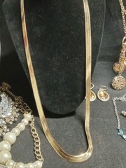 Vintage 2 Modern Costume Jewlery Rhinestone Lot Necklaces Bracelets Pins & More!
