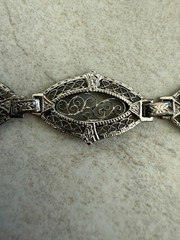 Vintage Sterling Bracelet- 7 Inches