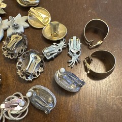 Lot of 16 Pair of a Variety of Clipon Earrings
