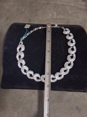 Listner Silver Tone Vintage Necklace With Tag