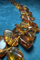 Huge Vintage Amber Necklace 121.9 Grams