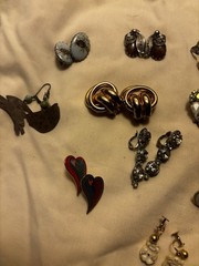 63 Pair Of Vintage Earrings. For A Complete List Contact Me