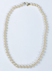 Marvella Necklace Faux Pearl Individually Knotted 19 in Length – Vintage