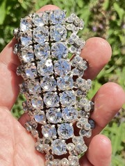 Early 1900s Antique Eisenberg Original Signed Large Fur Pin Brooch