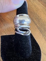 Spectacular lot of 925 silver vintage rings—various designs and sizes