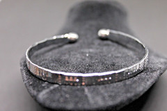 Stainless Steel Vintage Style Open Bangle Braclets With Carvings Inlay Set Of 3