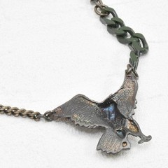 Antonia Heunis Eagle Silver Necklace Spain Vintage 1990s2000s Used