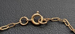 Vintage Signed Eisenberg Slide Choker Necklace Botanical Motif