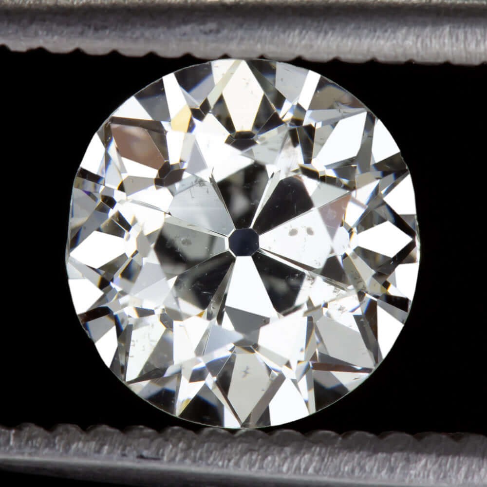 2ct GIA CERTIFIED J SI2 OLD EUROPEAN CUT DIAMOND VINTAGE LOOSE ESTATE 2 CARAT
