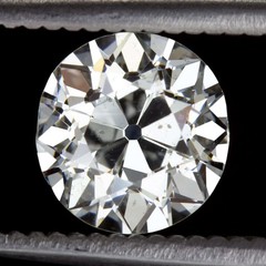 2ct GIA CERTIFIED J SI2 OLD EUROPEAN CUT DIAMOND VINTAGE LOOSE ESTATE 2 CARAT
