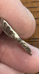 Vintage Sterling Silver Seahorse Earrings Flaw See Pics Not Visible From Front