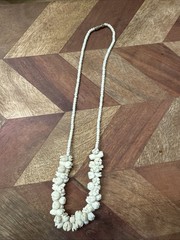 Hand Carved Bovine Bone Necklace