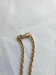 Vintage Gold Tone Necklace 28 Inches “Made in West Germany” As Pictured -VM22
