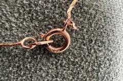 Authentic 14K Yellow Gold Ball Station Necklace 16″ Made in Italy Dainty Chain