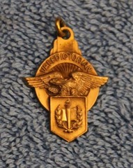 Vintage Josten’s Valedictorian Copper Tone Eagle Charm 1940’s-1950’s? Excellent