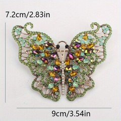 Retro Palace Style Creative Three-dimensional Butterfly Corsage Accessories