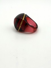 Baccarat Medicis Fuchsia Pink Pop Ring