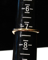 VTG 1950s womens “12K GF “S/A” Yellow Gold Tiger’s Eye Ring Size 7.25 – 4 Grams