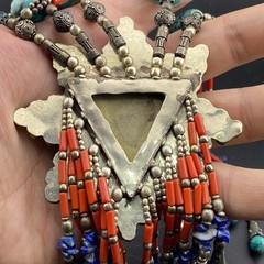 Unique Stunning Star Shape Amazing Multicolour Pendant Beautiful Beaded Necklace